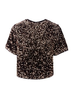 Matalan Bronze Sequin Top £20