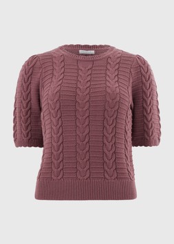Matalan Cable Jumper Raspbery £20