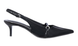 Matalan Et Vous Black Slingback Heel £20