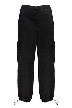 Black Parachute Cargo Trouser