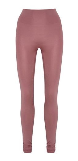 Rose Pink Rise Scuba Legging