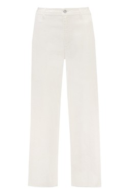 Wide Leg Ecru Jean