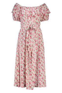 Charlotte Painted Floral Bardot Dress