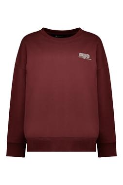 Burgandy Crew Neck Jumper