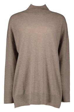Mink Premium Cashmere Turtle Neck Jumper