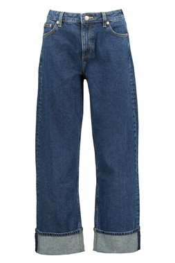 Navy Indigo Turn Up Jean