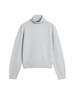 Silver Roll Neck Jumper