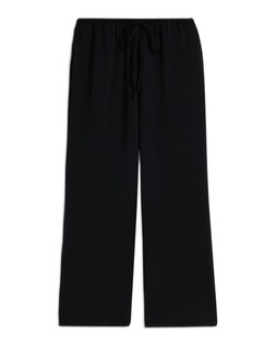 Black Jazz Drawstring Trouser