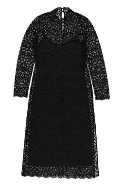 Lace Column Dress
