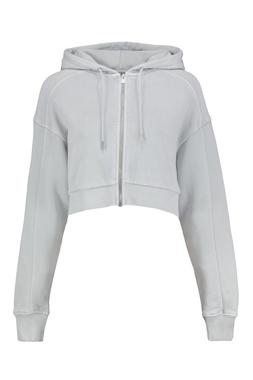 Blue Zip Thru Hoodie