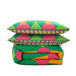 Yinka Ilori Rhythm Qcover Set Dbl Multi £22