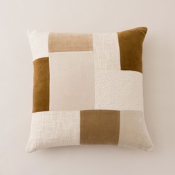 Clara Patchwork Boucle Square Cushion £28