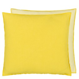 BRERA LINO MIMOSA & PRIMROSE LINEN CUSHION CCDG1543