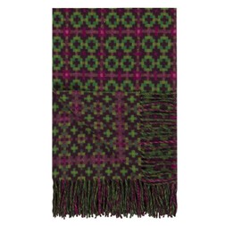 PEMBROKE MAGENTA THROW BLDG0302
