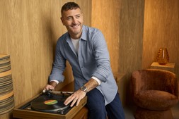 Will Mellor X Cotton Traders Winter Warm Cotton Shirt Mid Blue £35