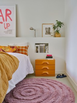 HKLIVING Round Woollen Rug
