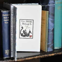 Twelve Bookplates Dragon