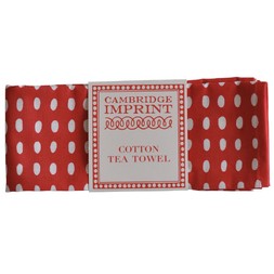 Tea Towel Bean Red
