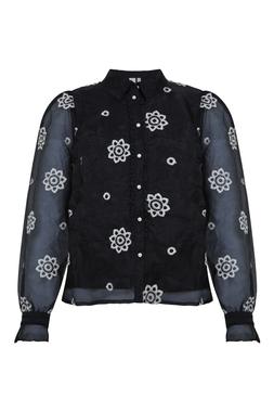 TK Maxx - Black and White Patterned Collared Top - £24.99 (RRP £60.00)
