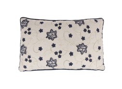 Homesense Blue & Cream Floral Cushion £14.99