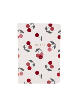 Homesense cherry notebook £4.99 (RRP £)