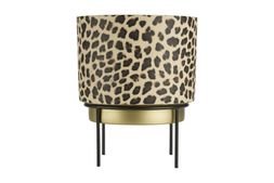 Homesense - Leopard Print Pot, &pound;9.99