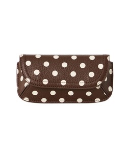 Carly Chocolate Brown Polka Dot Glasses Case £22 €29