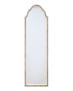 Blanca Mother of Pearl & Wooden Full Length Mirror