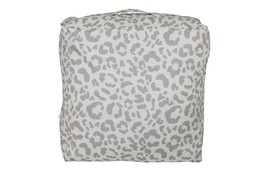 B&M GARDEN SS26 // NATURAL GARDEN // LEOPARD FLOOR CUSHION // £15 //