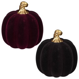 Flocked Pumpkin	£5