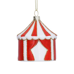 Glass circus tent decoration