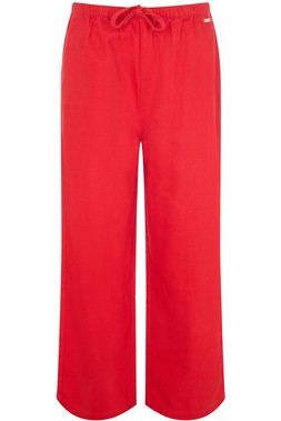 Red Wide Leg Trousers £24
