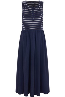 Striped Midi Dress With Pockets £25