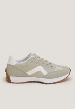 Green Runner Square Trainers