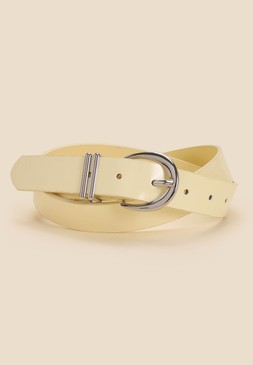 Lemon Yellow Jeans Belt