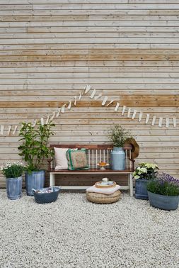 Broadway Acacia Wood Garden Bench