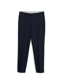 Threadbare Tailored Fit Trousers in Navy £35 www.threadbare.com