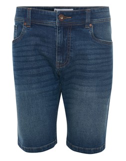 Mid Wash Blue Denim Shorts