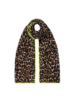 Scamp & Dude x Alison Hammond Neutral Jaguar Charity Super Scarf