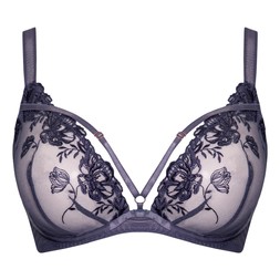 BOUND BLOSSOM DEEP PLUNGE BRA £42 €62 USD$74 CAD$92  AUD$96.95