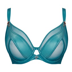 SUSPENSE PLUNGE BRA TEAL