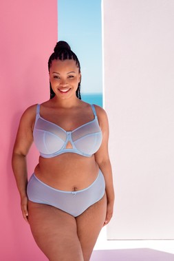 Victory, Side Support Balcony Bra, Periwinkle Blue, £34.00, US$64.00, CA$78.00, €51.00, A$84.95, Victory, Short, Periwinkle Blue, £17.00, US$29.00, CA$31.00, €26.00, A$34.95