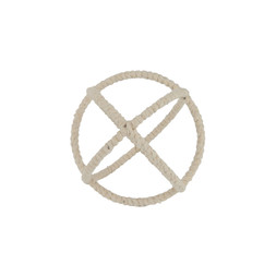 Coastal Retreat Rope Ball Decoration