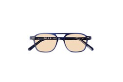 Ramsay Stone Blue with Custom Tangerine Lenses