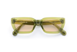 Shaw Sage Green Lenses Tangerine £85