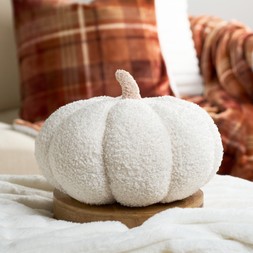 OHS Boucle Autumn Pumpkin Cushion