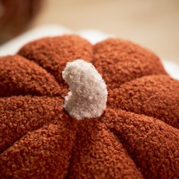 OHS Boucle Autumn Pumpkin Cushion