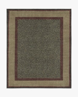 Panthera Tan & Rust Rug