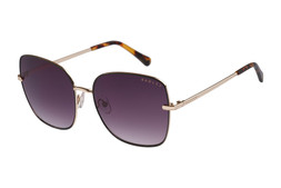 Radley Rathbone Oversized Square Black & Gold Sunglasses