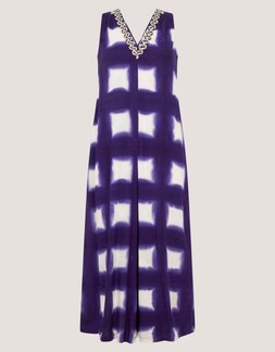 Halia Artisanal Tie-Dye Jumpsuit Blue